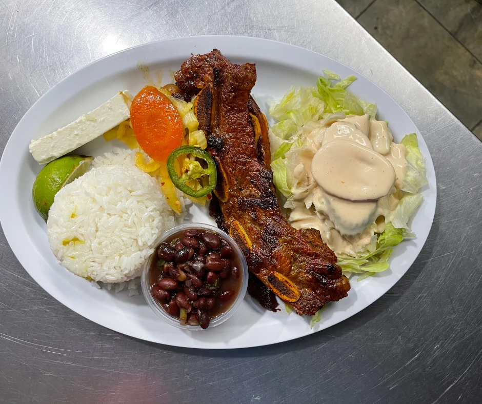 Grilled Beef Ribs - Tender and juicy grilled beef ribs.