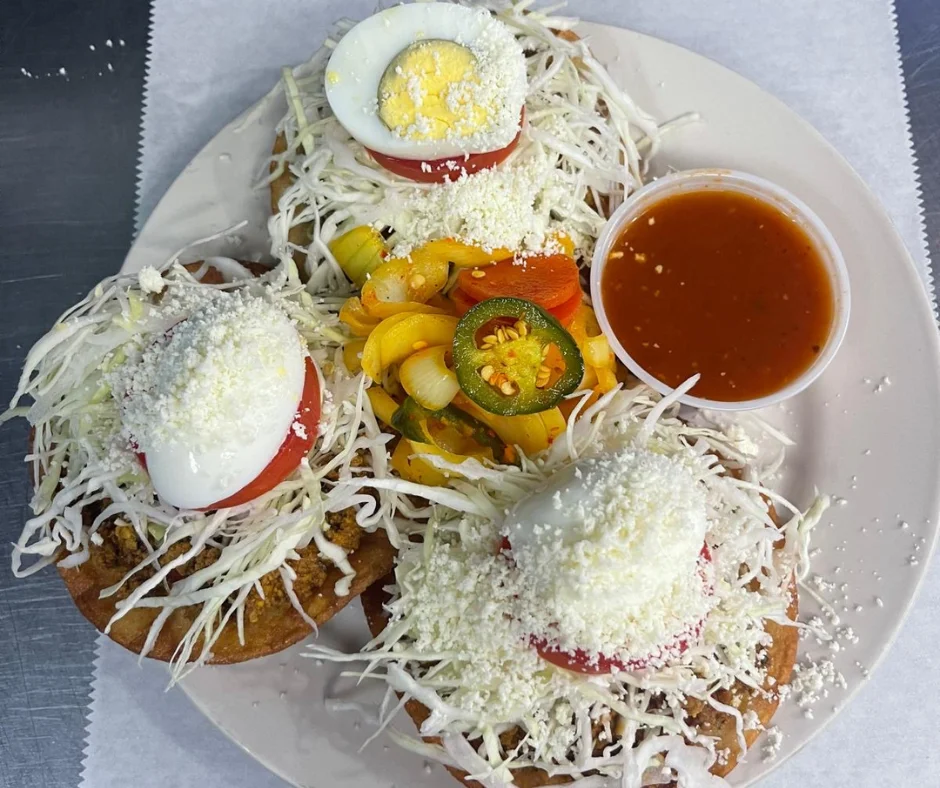 Honduran Enchiladas - Traditional Honduran style enchiladas.